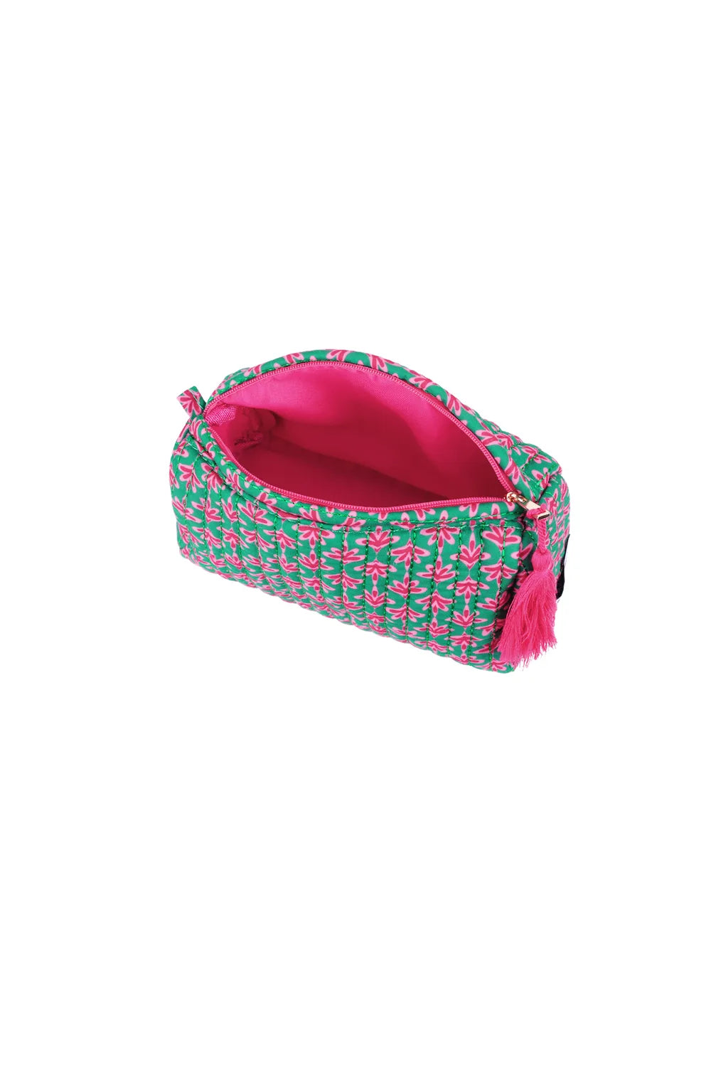 Exotic Floral Makeup Bag