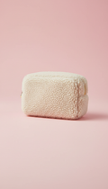Sherpa Pouch Mini Bag with Pink Lining